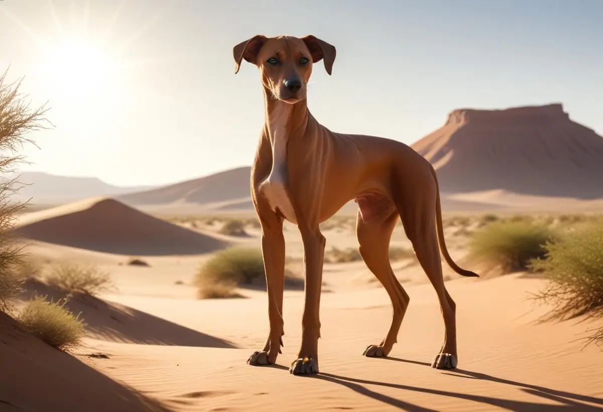 Azawakh – den snabba och eleganta hunden du måste känna till! illustration