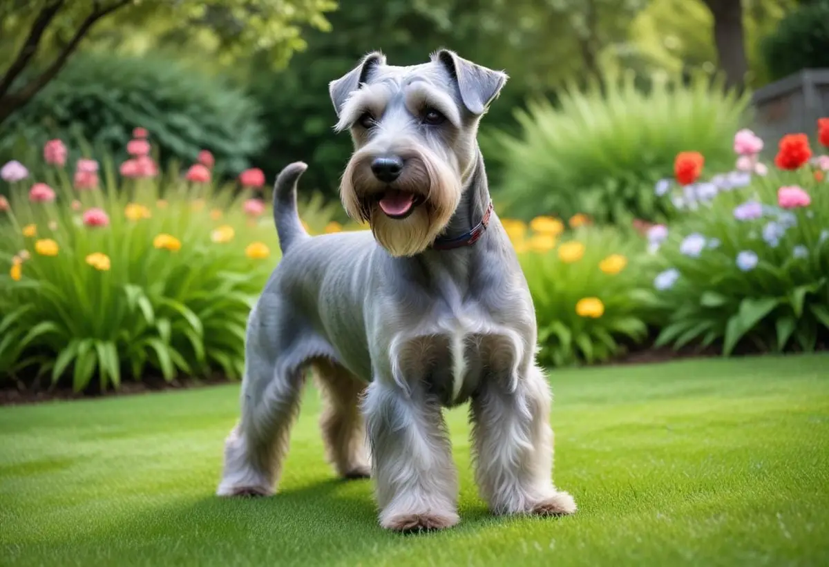 Ceskyterrier – en charmig och livlig familjemedlem illustration