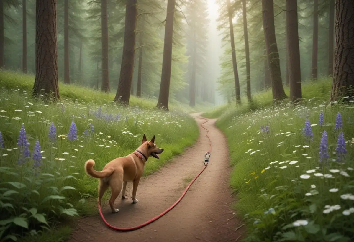 Utforska friheten med draglina hund – tips för äventyr! illustration