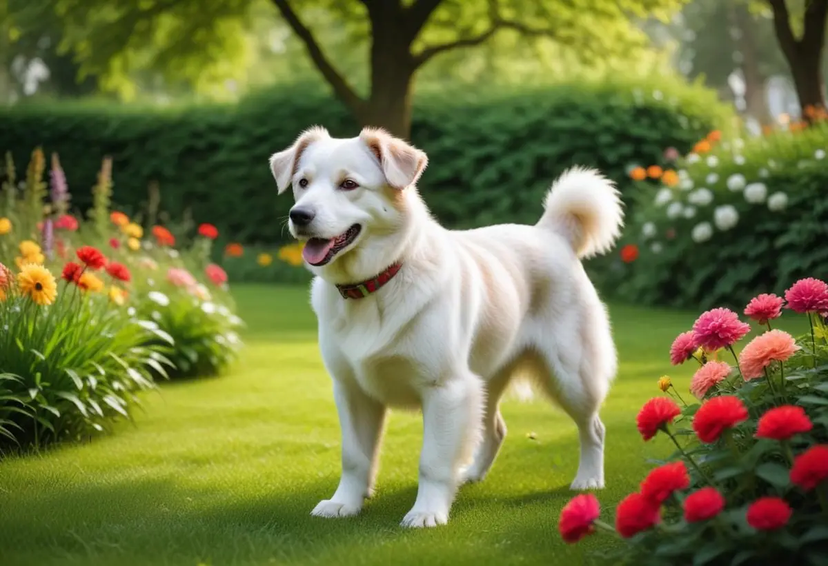 En gończy polski familjehund – den perfekta vännen för aktiva familjer illustration