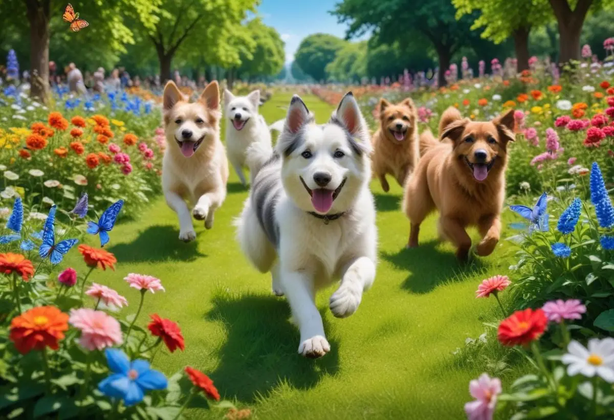 Charmiga hundnamn på D illustration