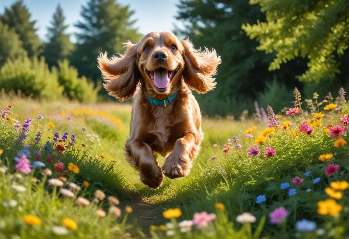 Hur gammal blir en cocker spaniel egentligen? illustration