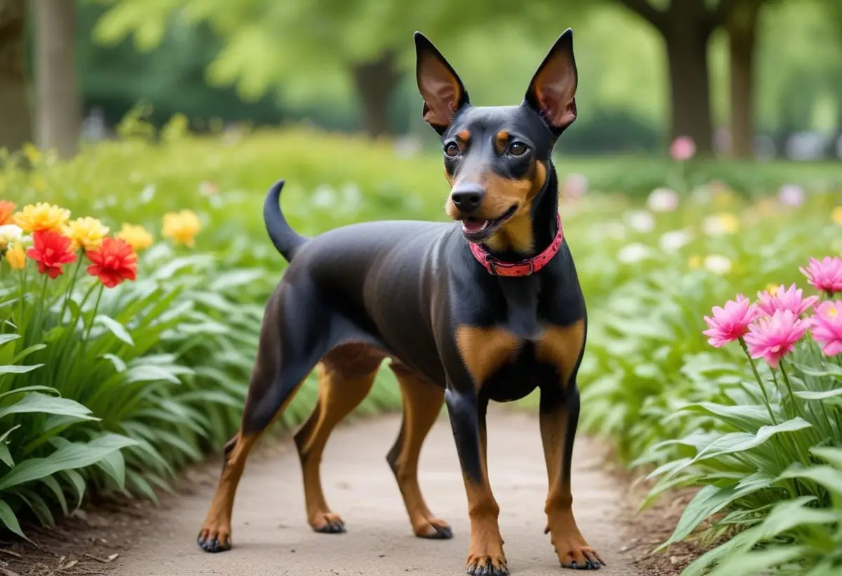 Manchesterterrier – en charmig hund med stor personlighet illustration